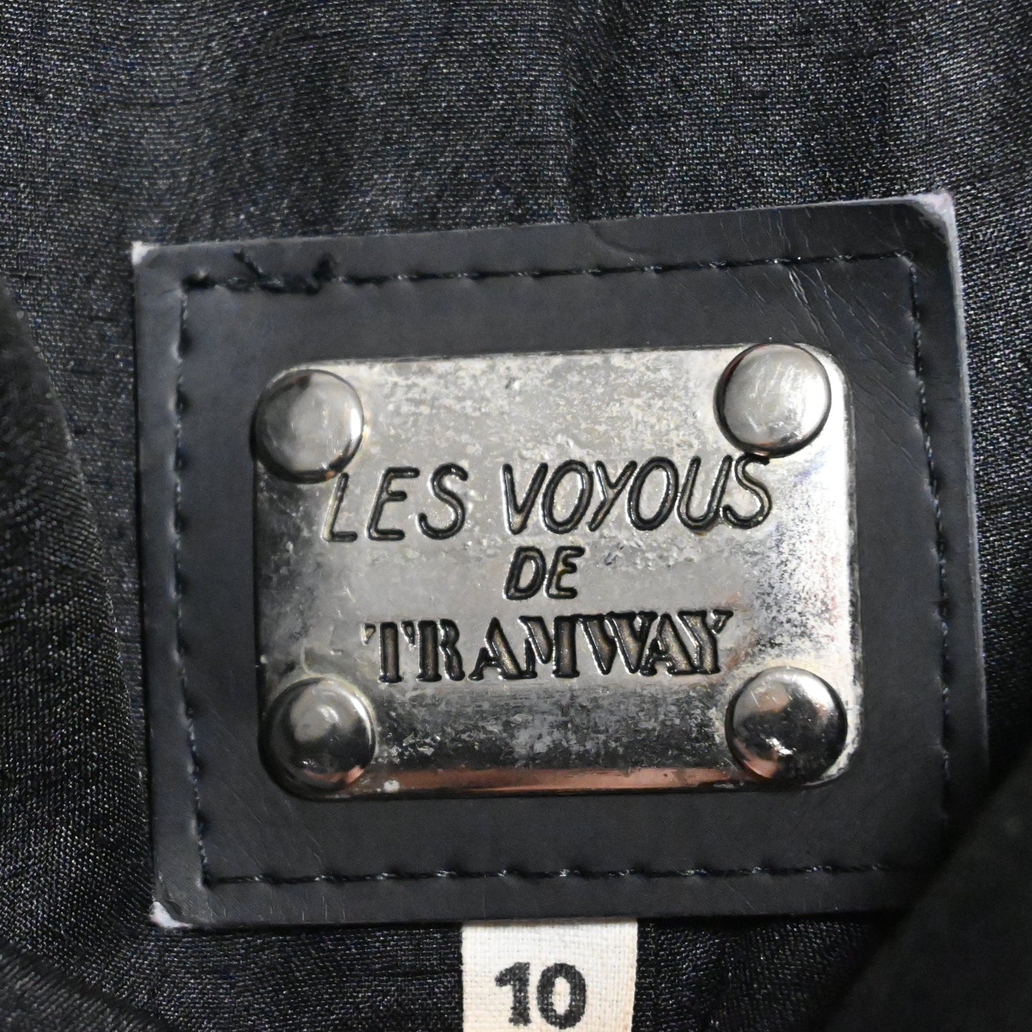 Vintage Les Voyous De Tramway Suede Jacket (10)