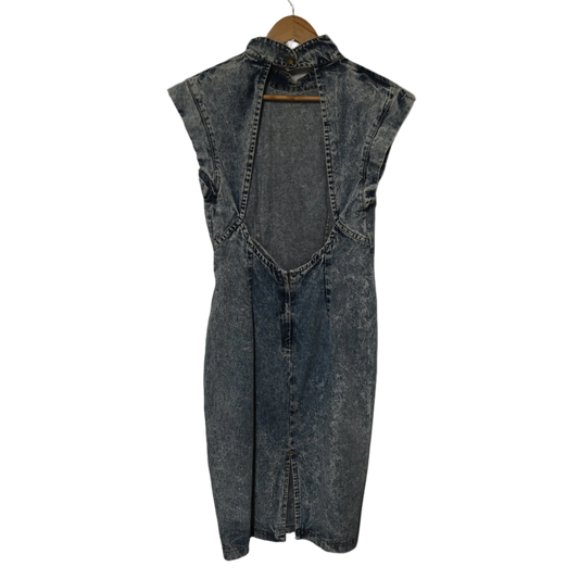 VINTAGE SMITH'S DENIM DRESS (14)