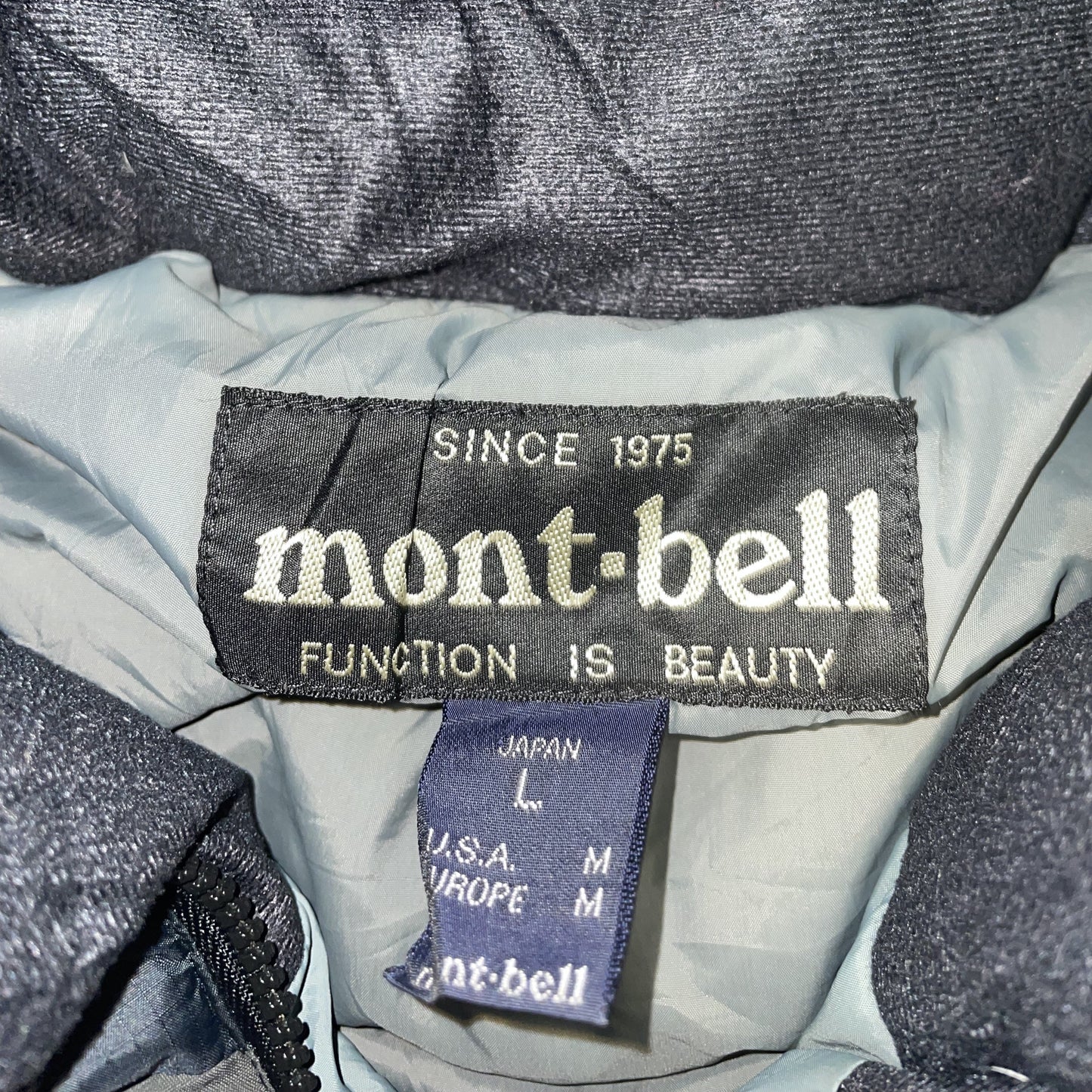 Vintage Mont‑Bell Puffer Jacket (L)