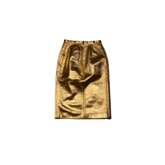 Vintage MSGM Mid Golden Skirt (M)
