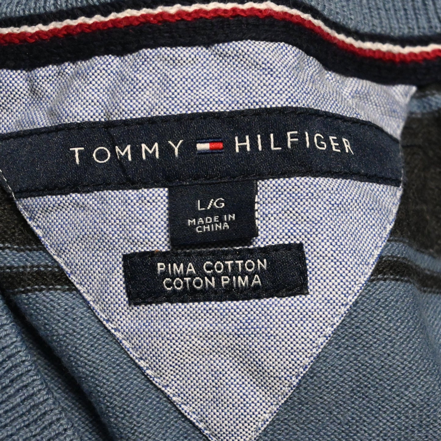 Tommy Hilfiger Striped Sweater (L)