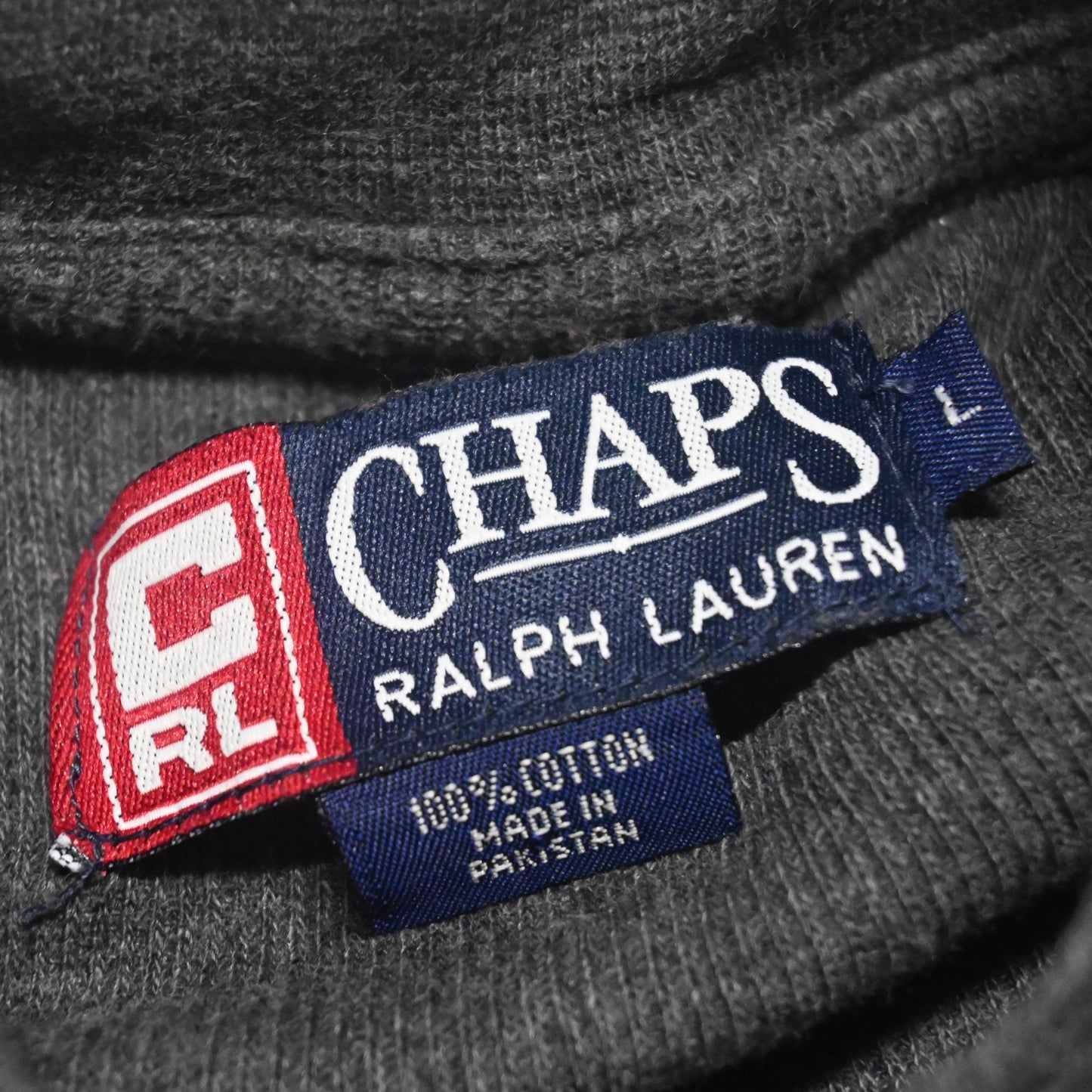 Vintage Chaps Ralph Lauren Mock Neck (L)