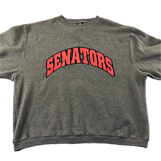 Vintage NHL Senators Fleece Pullover (2XL)