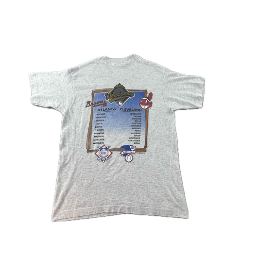 Vintage 1995 MLB World Series Grey T-shirt (14-16)