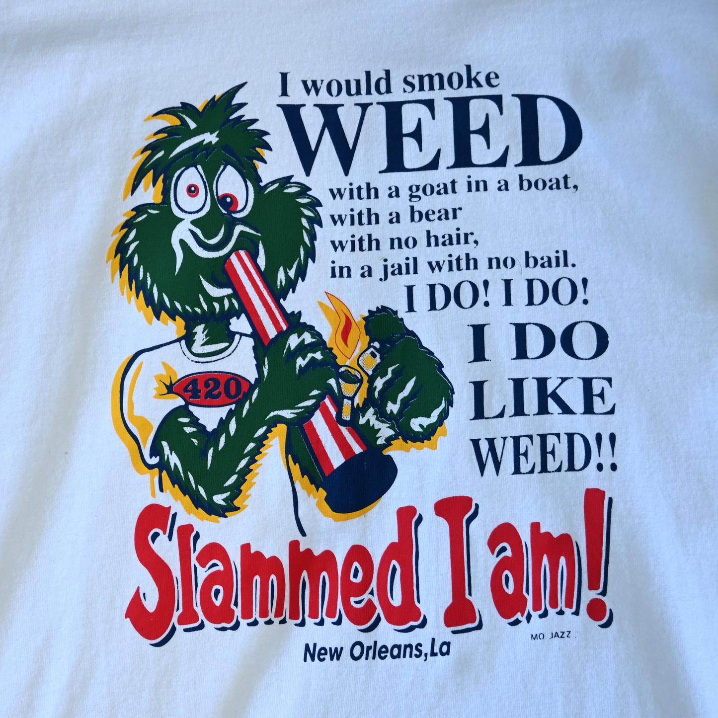 WEED GRINCH T-SHIRT (XL)