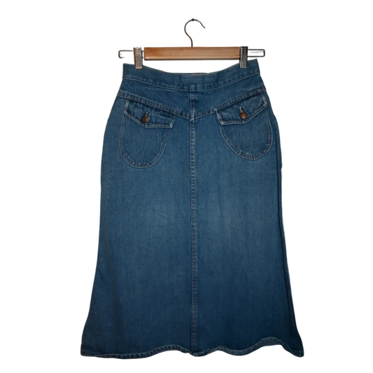 Vintage Denim Skirt (26)