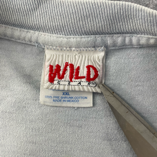 Vintage Outer Banks Great White Shark All-Over-Print Tee – Wild Gear Tag (XXL)