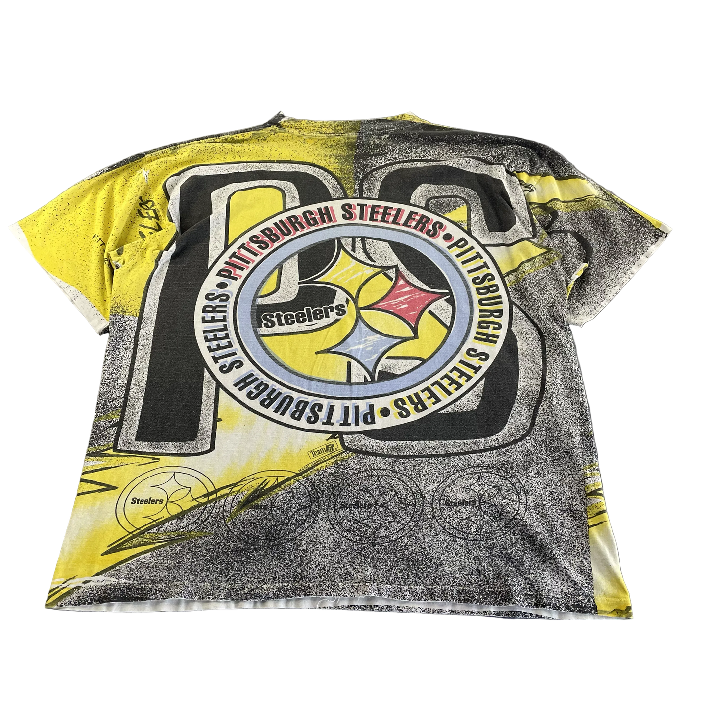 Vintage Pittsburgh Steelers All-Over-Print Tee – Ritz Tag (XL)