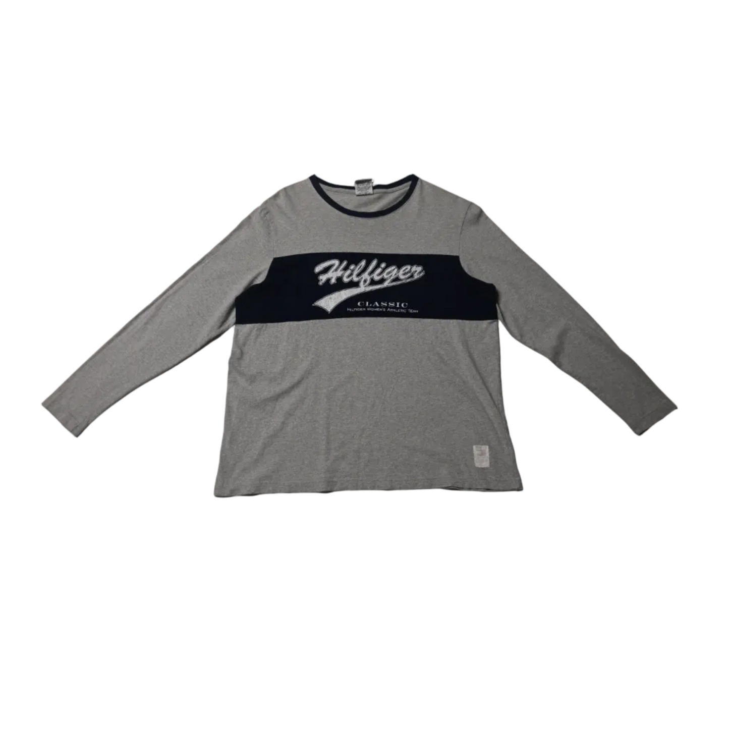 Vintage Tommy Hilfiger Women’s Oversized Longsleeve (XL)
