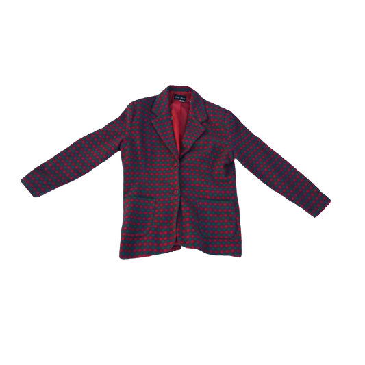 Vintage Celia Ryan Plaid Coat (S)