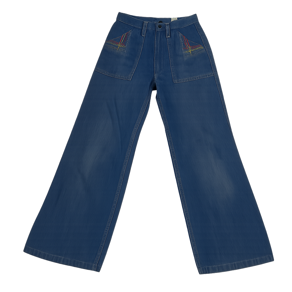 Vintage 'Wendy!' Flare High Waist Jeans (Size 26)