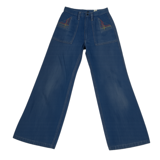 Vintage 'Wendy!' Flare High Waist Jeans (Size 26)