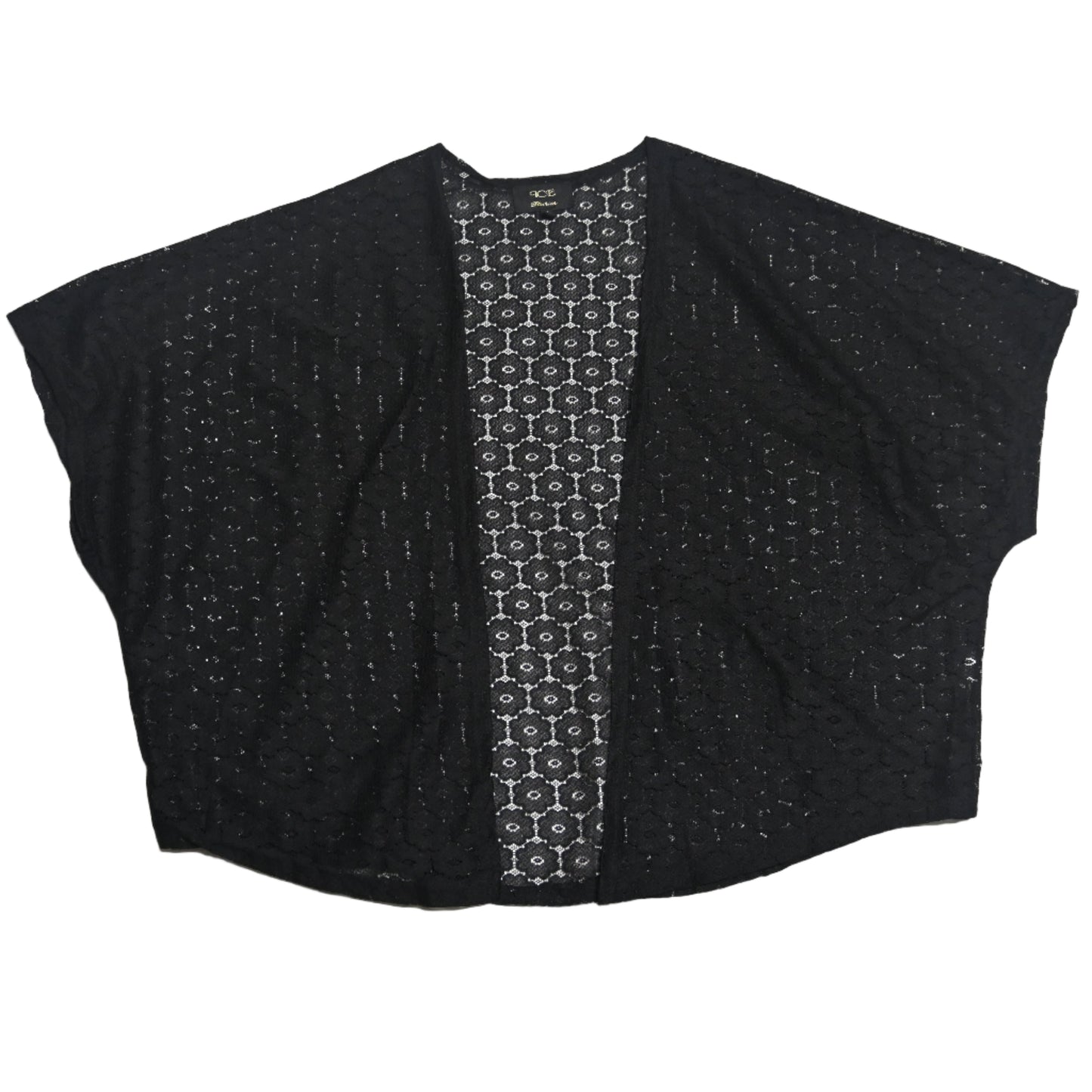 ICE Fashion Black Mesh Top (S)