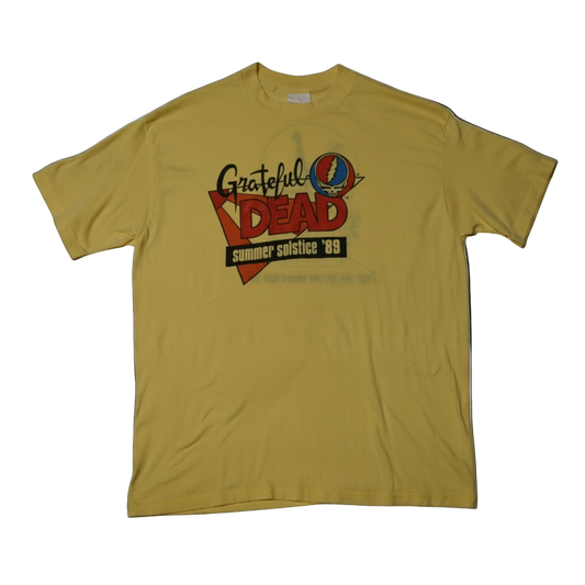 Vintage 1989 Grateful Dead “Summer Solstice" T-shirt (M-L)