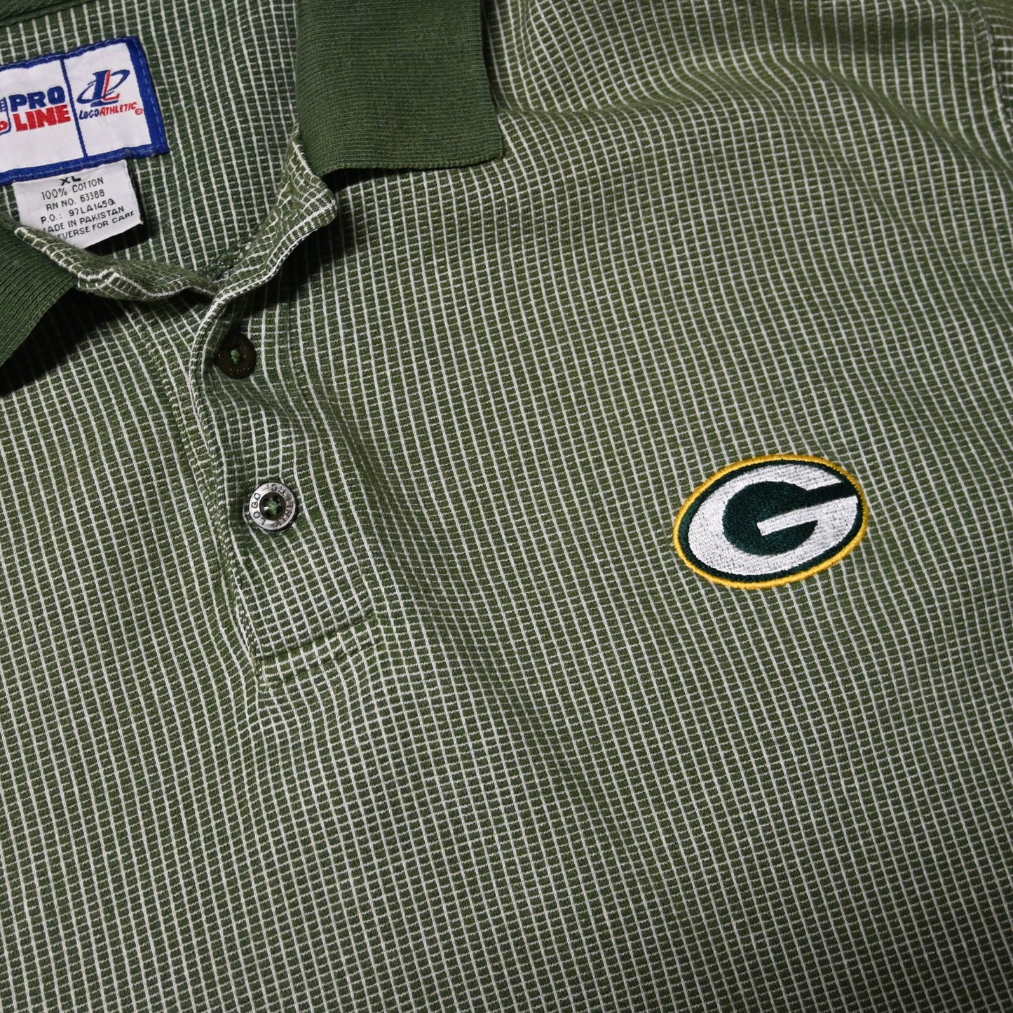 Vintage 1997 NFL Pro Line Green Bay Packers Polo (L)