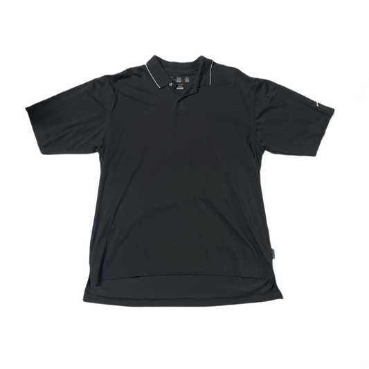 VINTAGE NIKE GOLF BLACK POLO (L)