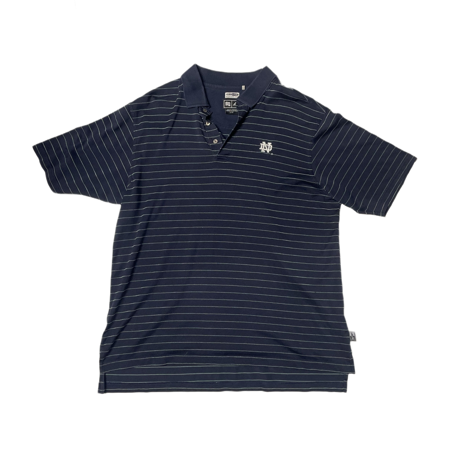 VINTAGE NOTRE DAME COLLEGE GOLF POLO (L)