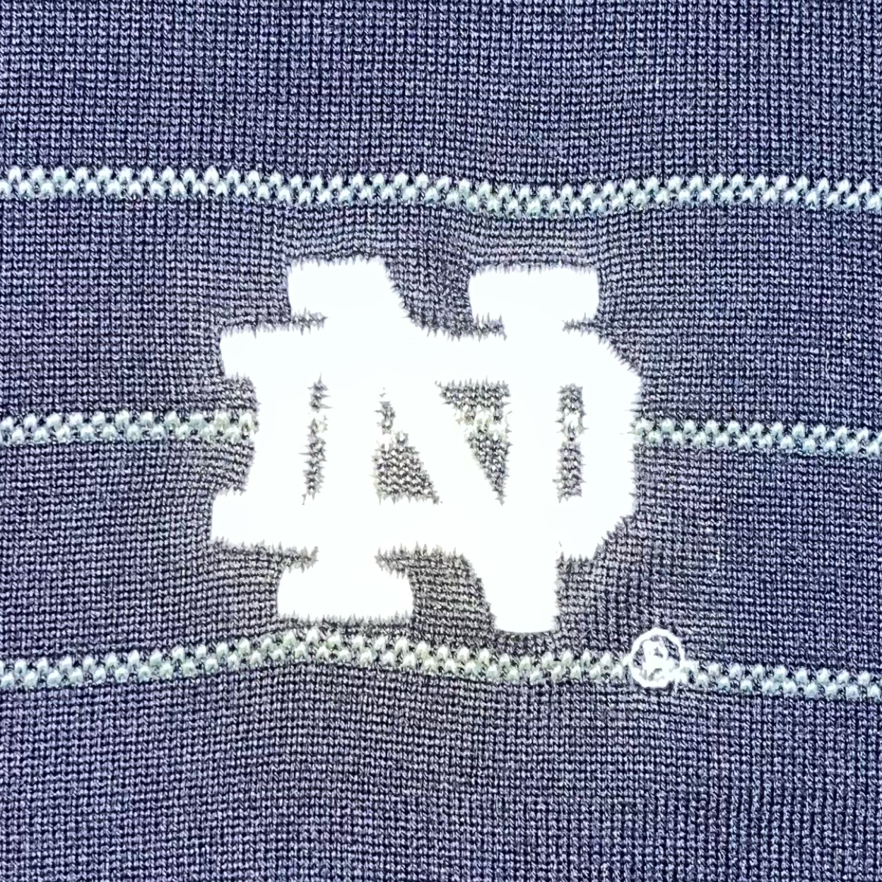 VINTAGE NOTRE DAME COLLEGE GOLF POLO (L)