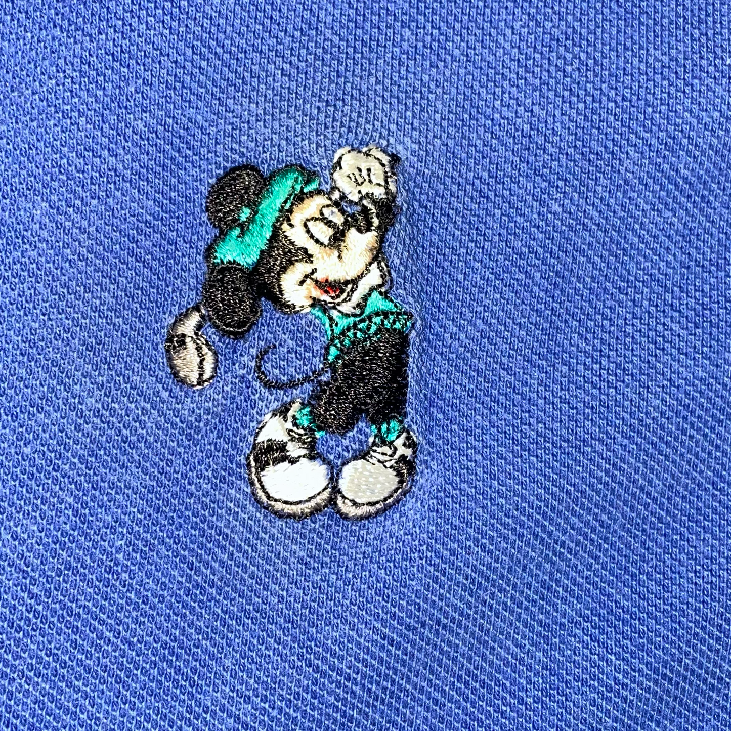 VINTAGE MICKEY MOUSE GOLF POLO (M)