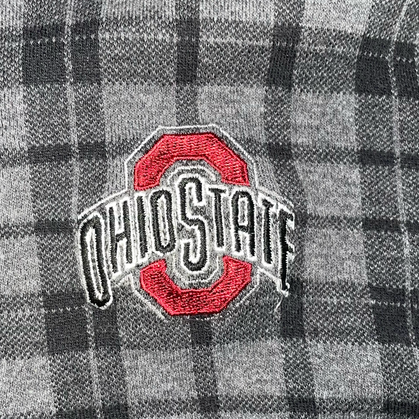 VINTAGE OHIO STATE LONG-SLEEVE GOLF POLO (L)