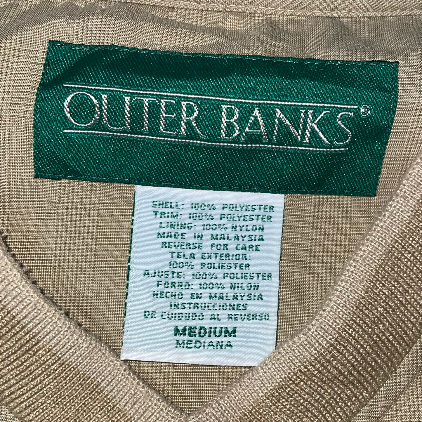 VINTAGE 'GOLDMAN SACHS' GOLF SWEATER (M)