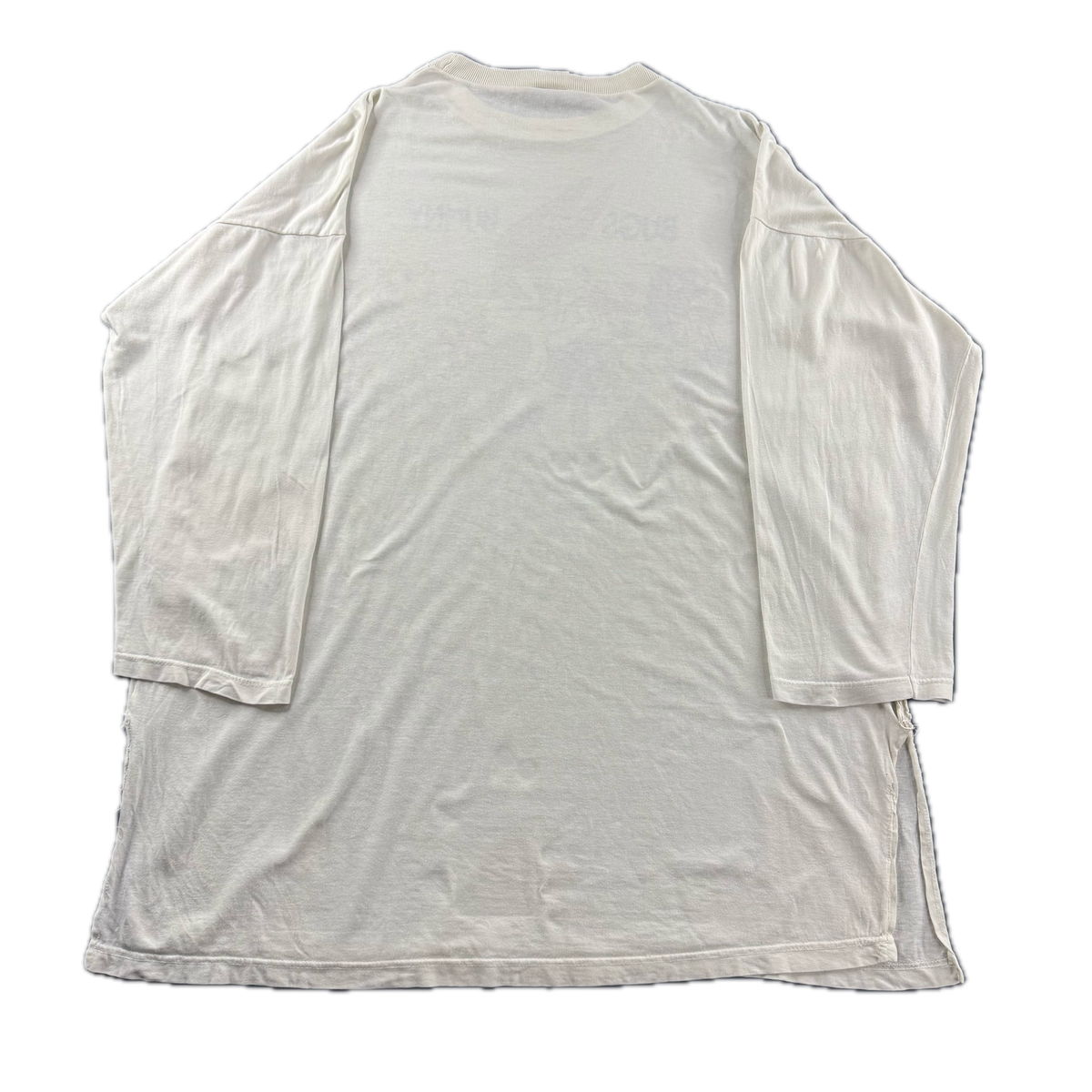 Vintage Looney Tunes Bugs Bunny White Long Sleeve Tee (XL)