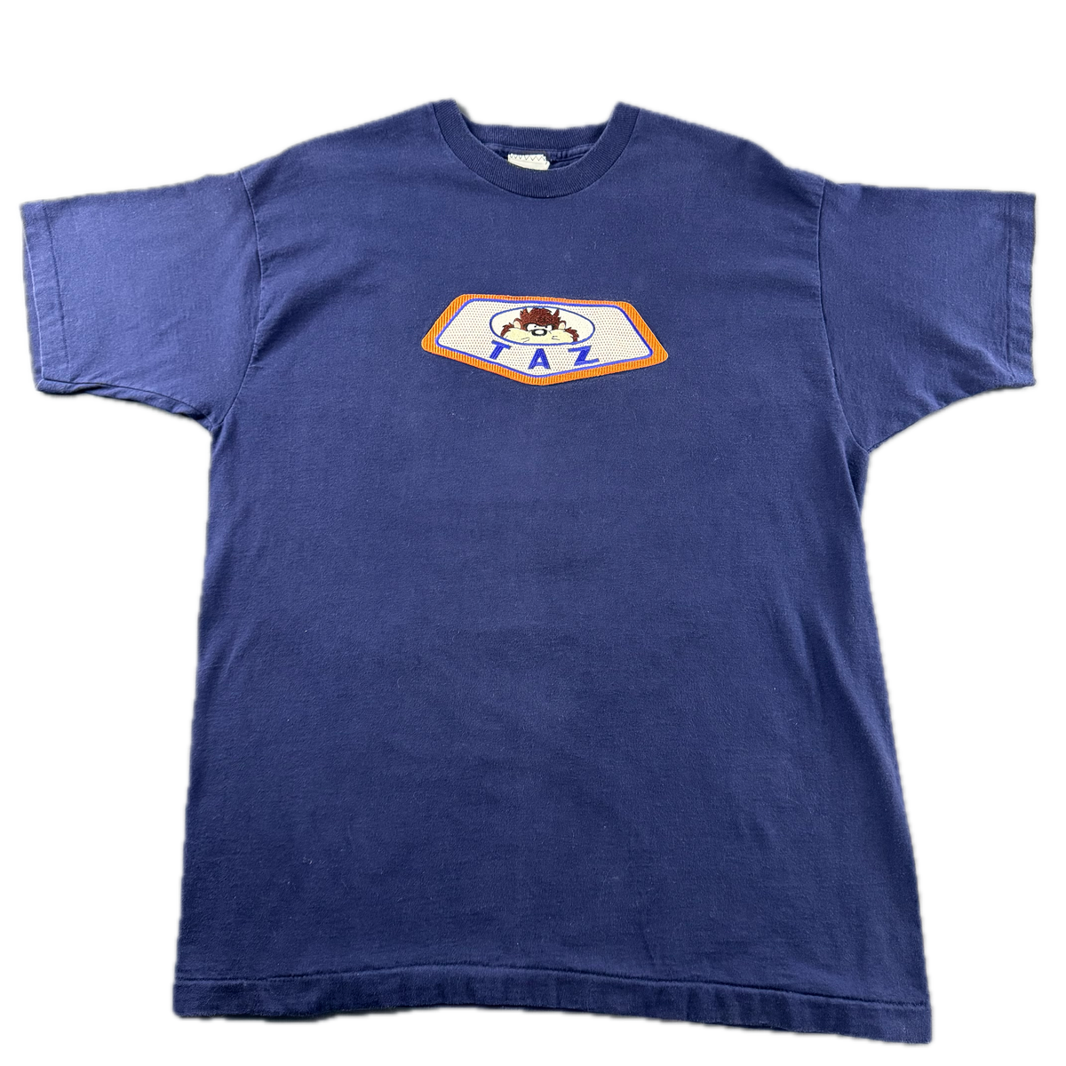 Vintage 1996 Looney Tunes Taz Patch T-shirt (L)