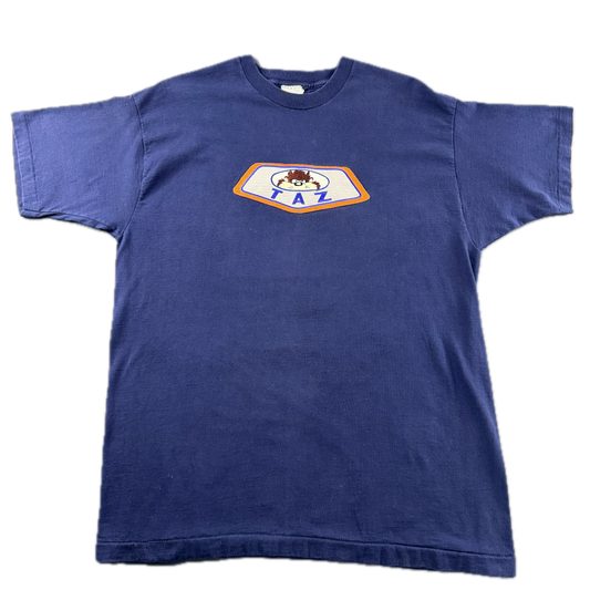 Vintage 1996 Looney Tunes Taz Patch T-shirt (L)