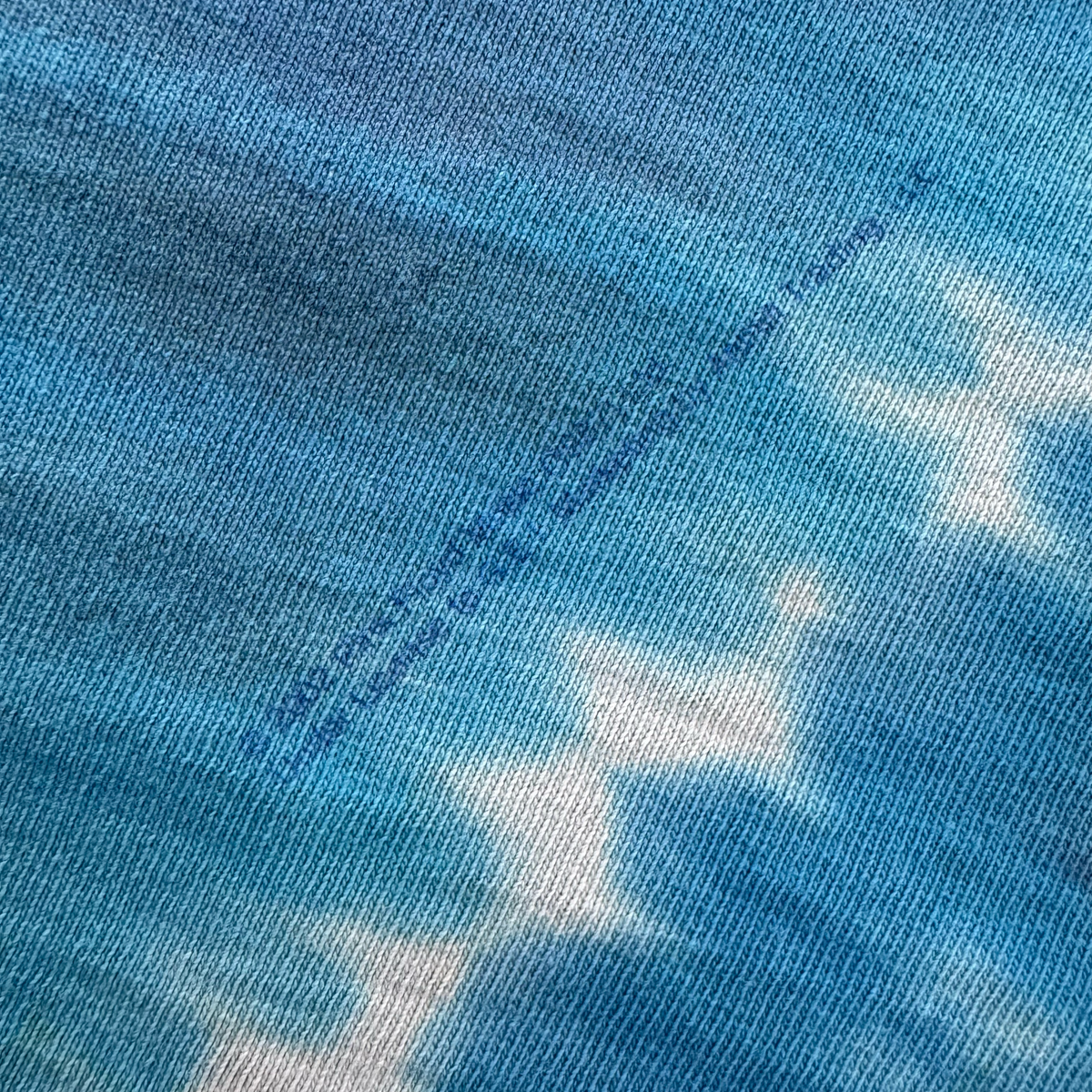 Vintage 2002 Pink Floyd 'Wish You Were Here' Liquid Blue Tie-Dye T-shirt (XL)