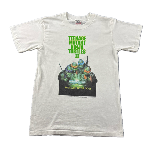 Vintage 1991 Teenage Mutant Ninja Turtles: Secret of the Ooze T-shirt (M)