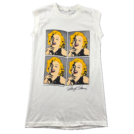 Vintage 1983 Marilyn Monroe Andy Warhol Singlet (XS)