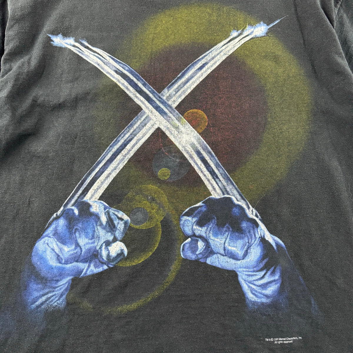 Vintage 1999 X-Men Wolverine Back Graphic T-shirt (XL)