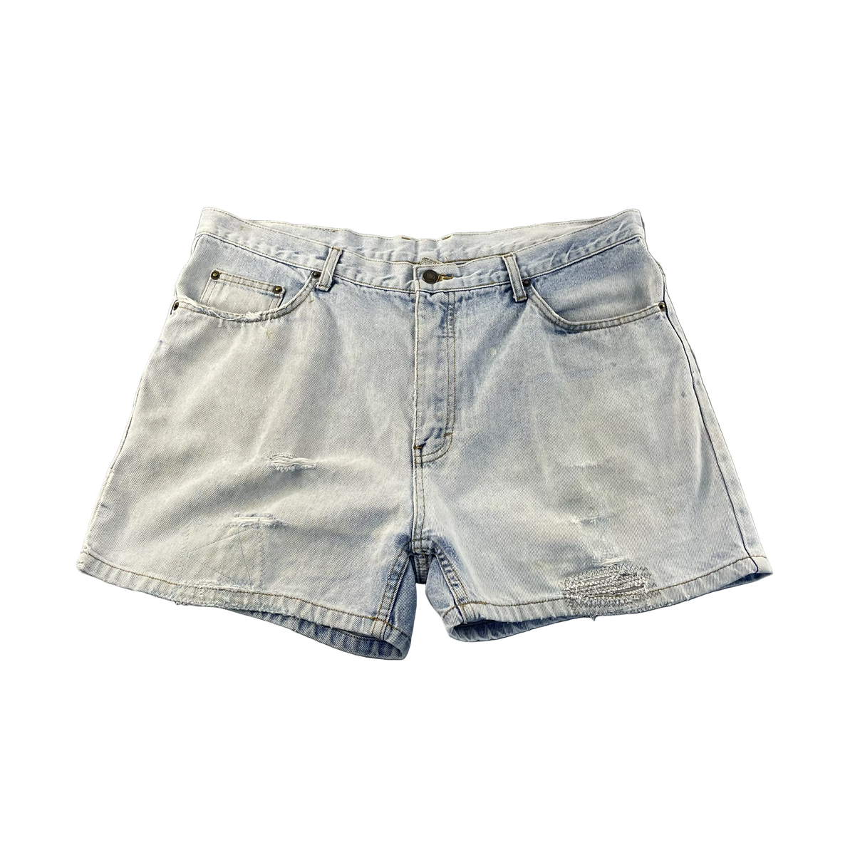 Saddleback Denim Shorts in Light Blue – Size 97