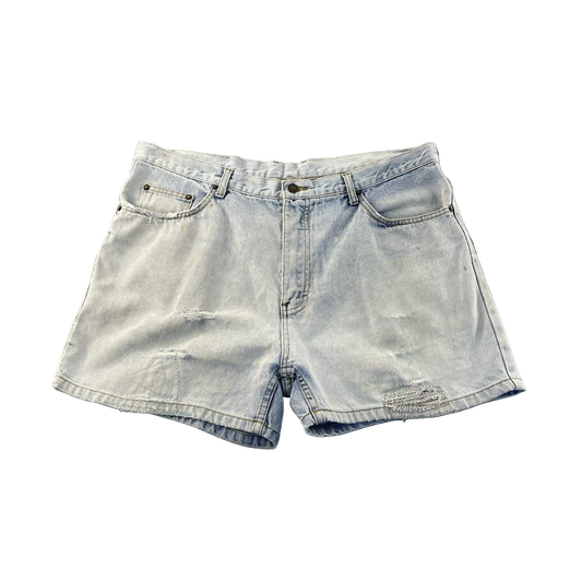 Saddleback Denim Shorts in Light Blue – Size 97