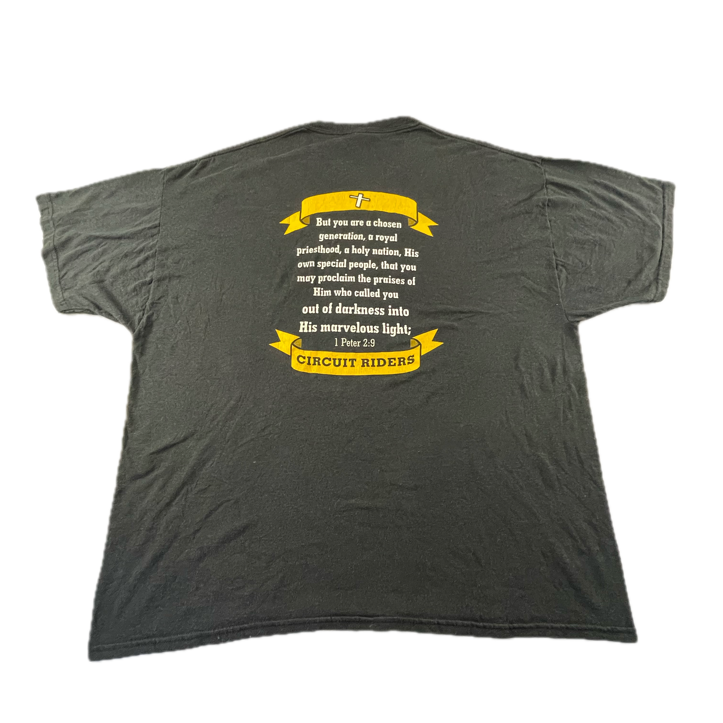 2007 Riding for Jesus Black T-shirt (2XL)