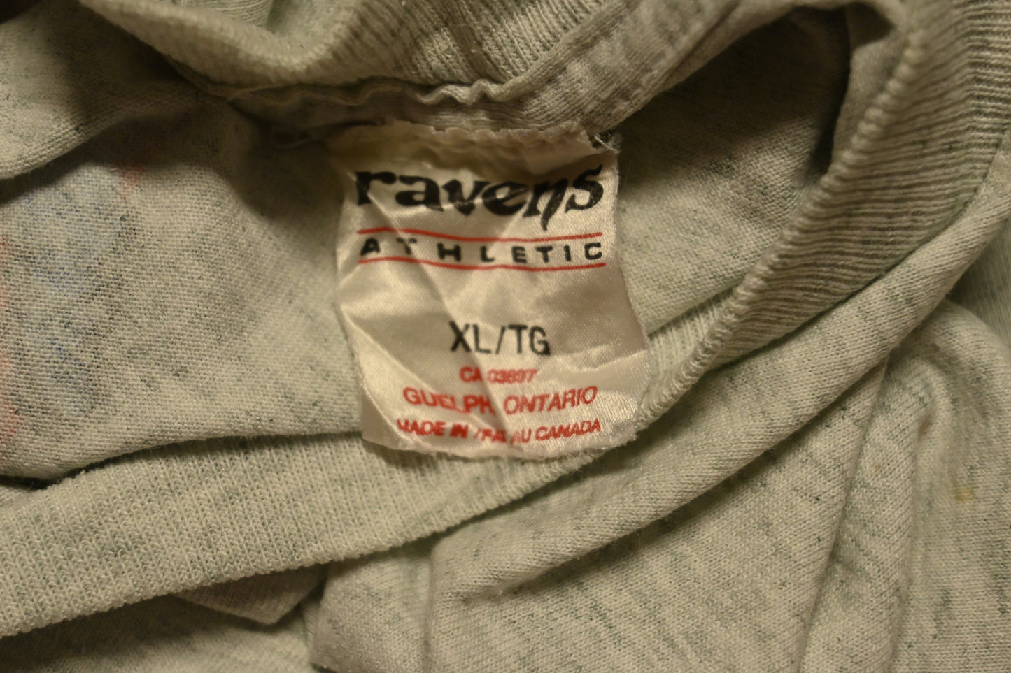 VINTAGE 1991 CANADA CUP GRAY T-SHIRT (XL)