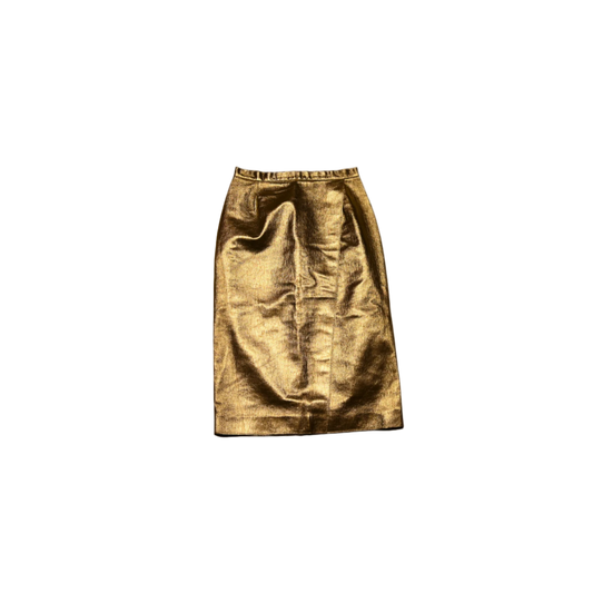 Vintage MSGM Mid Golden Skirt (M)