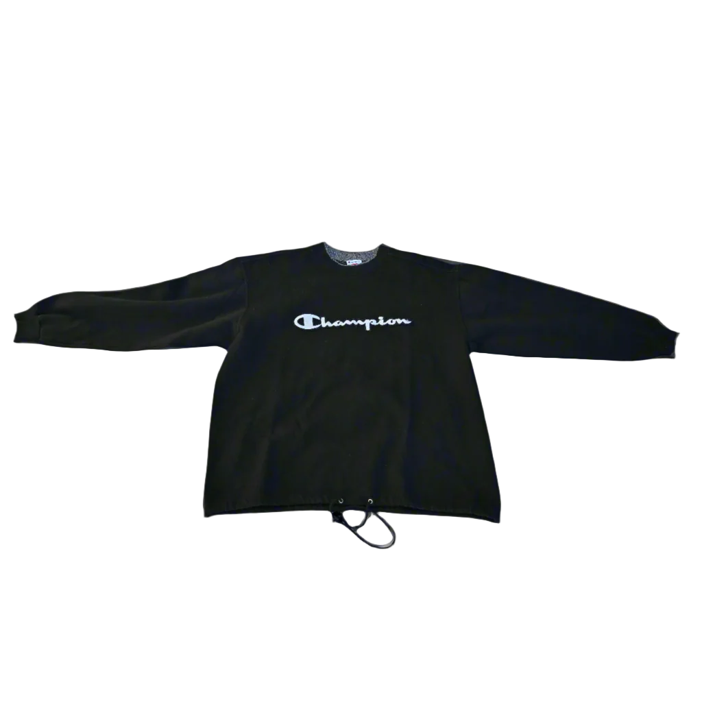Vintage Champion Drawstring Sweater (XL)