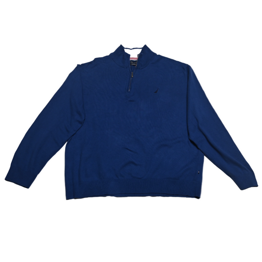 Nautica 1/4 Zip Sweater (XXL)