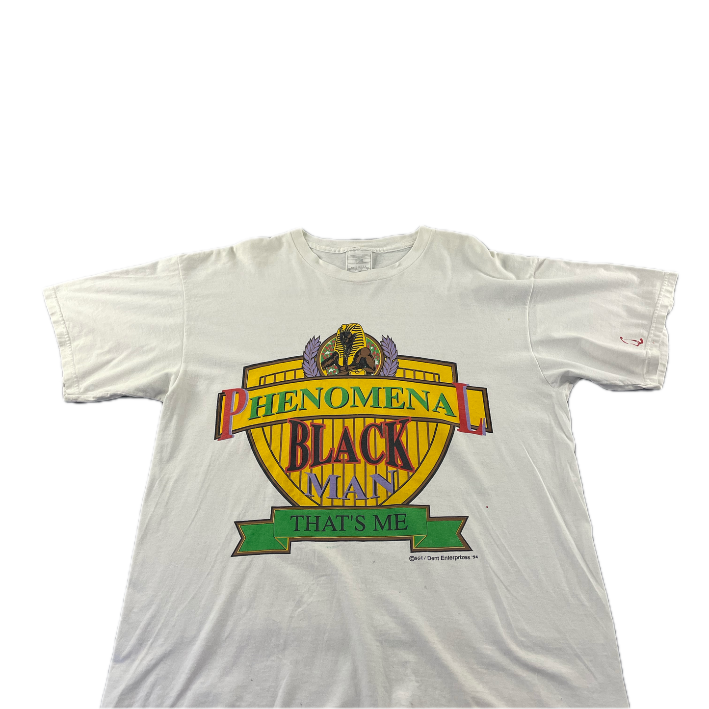 Vintage 1994 'Phenomenal Black Man' T-shirt (L) need back picture