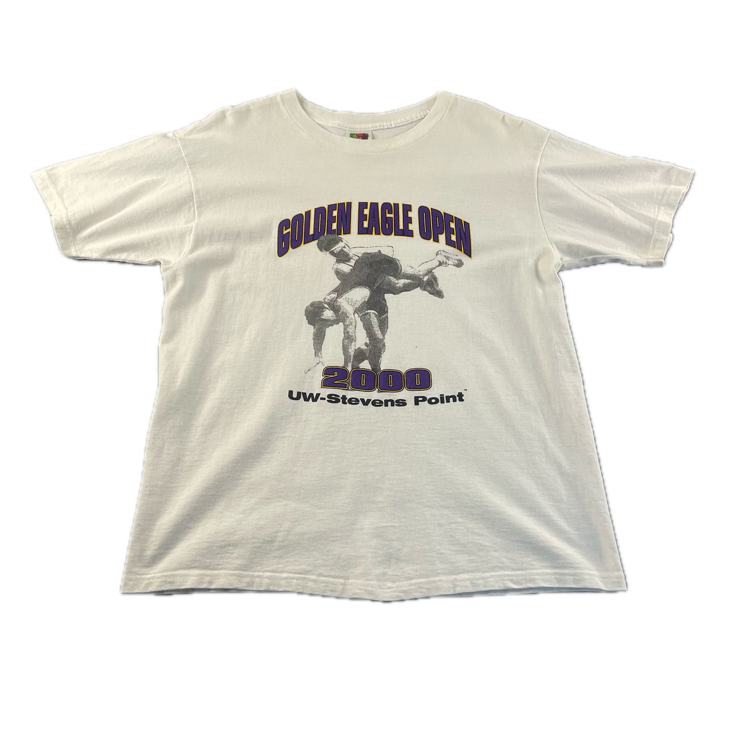 Vintage 2000 Golden Eagle Open Fruit of the Loom T-Shirt (L)