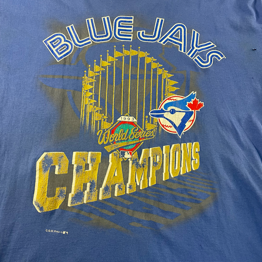 Vintage 1993 Toronto Blue Jays Champions T-Shirt (L)