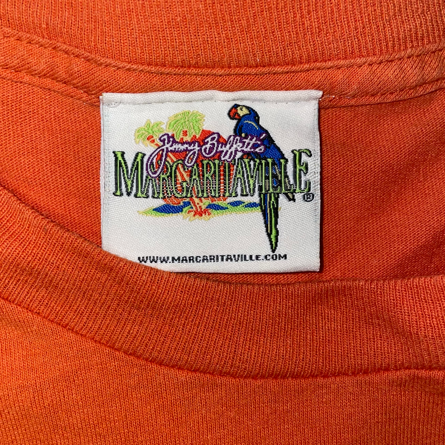 VINTAGE MARGARITAVILLE ORANGE T-SHIRT (XL)
