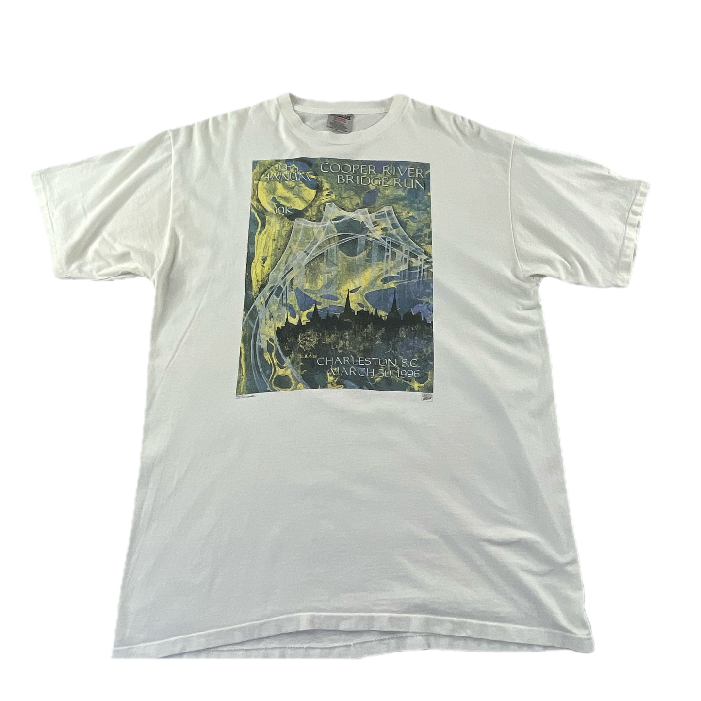 Vintage Cooper River Bridge Run White T-shirt (XL)