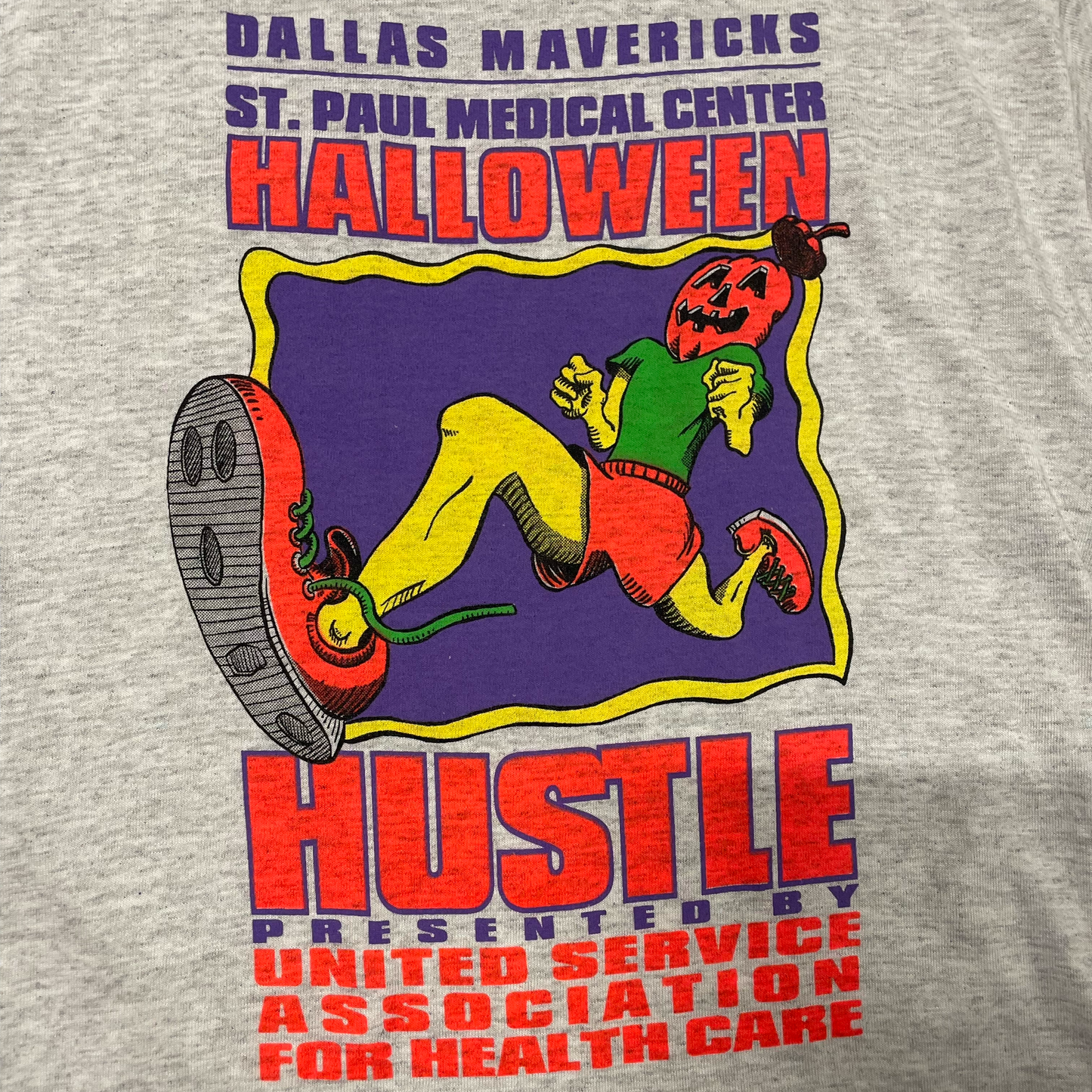 VINTAGE DALLAS MAVERICKS HALLOWEEN HUSTLE (L)