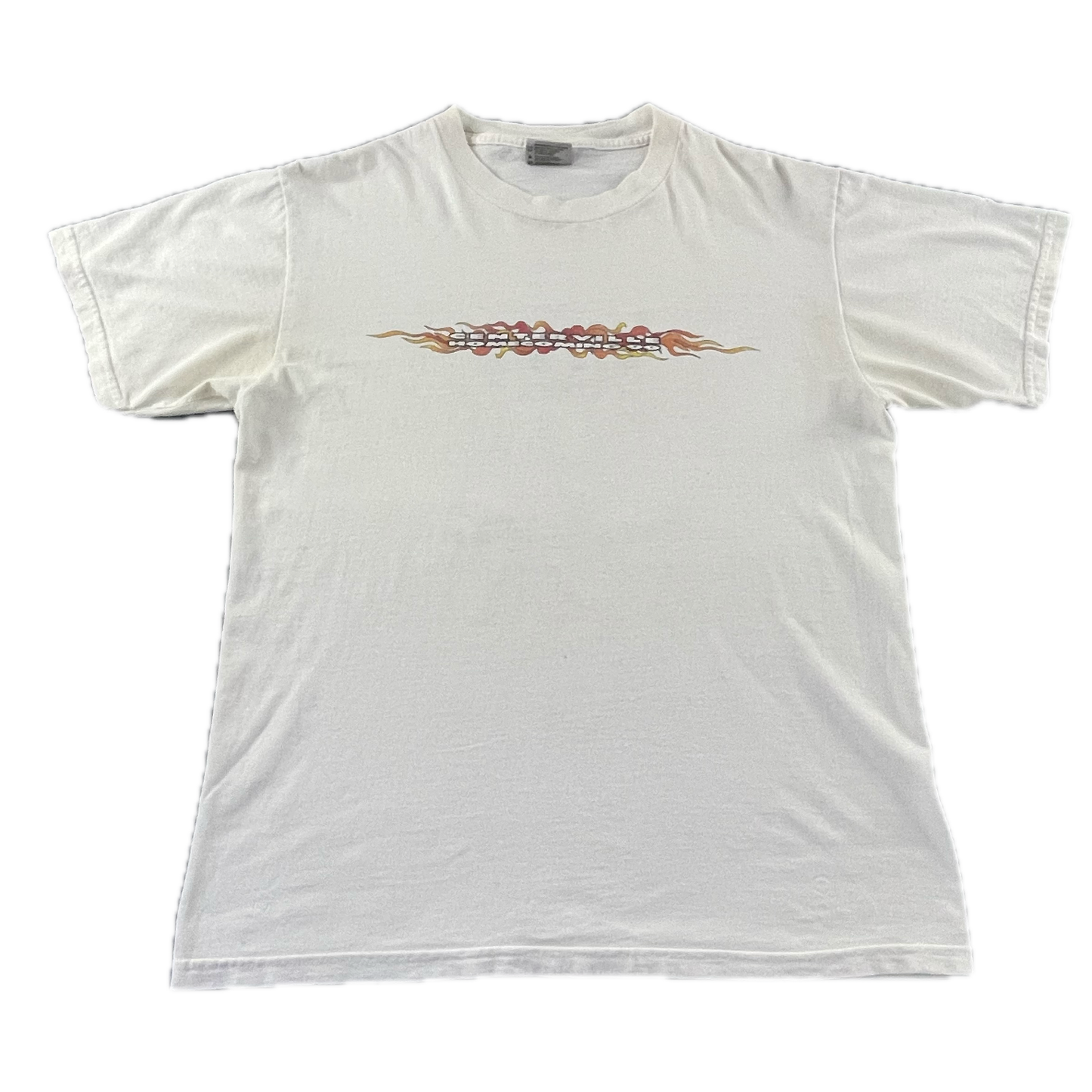 Vintage 1999 Centreville Homecoming White T-shirt (M)