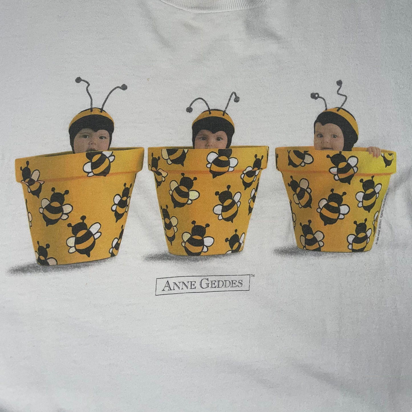 VINTAGE ANNE GEDDES BUMBLE BABIES T-SHIRT (XL)