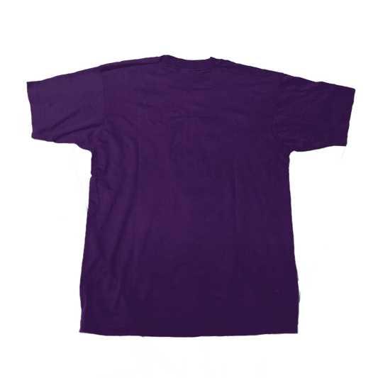 VINTAGE BULL RIDING PURPLE T-SHIRT (L)