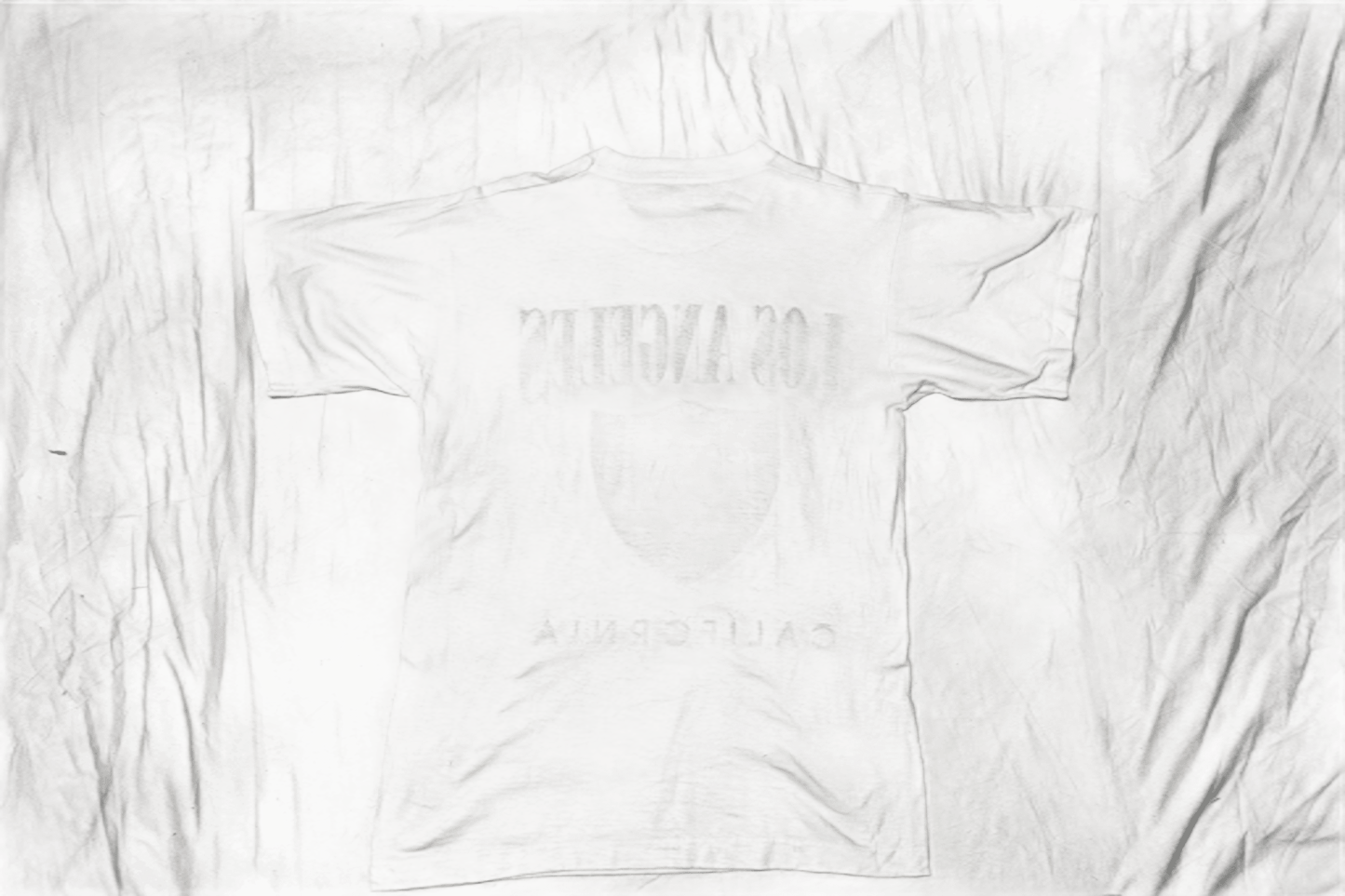 LOS ANGELESE EMBROIDED T-SHIRT (M)