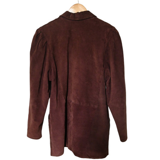 Vintage Les Voyous De Tramway Suede Jacket (10)